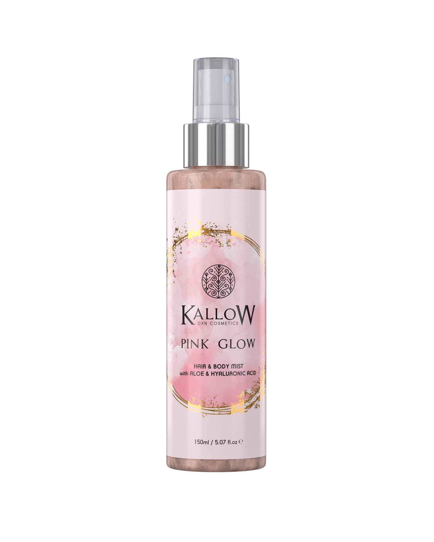 DXN Kallow – Розов блясък за коса и тяло с алое и хиалуронова киселина (19.08 euro)