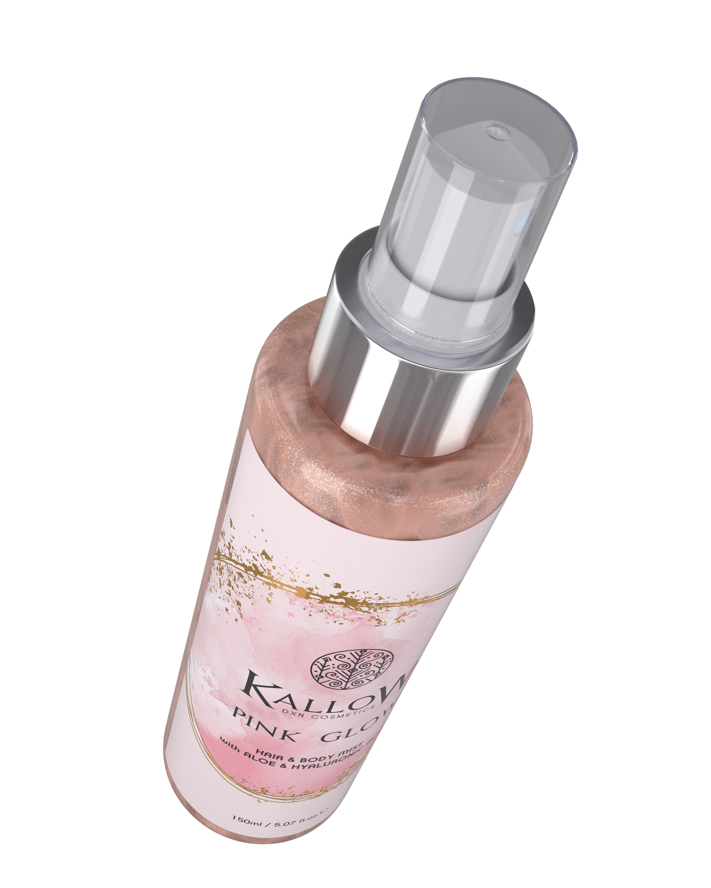 DXN Kallow – Розов блясък за коса и тяло с алое и хиалуронова киселина (19.08 euro)